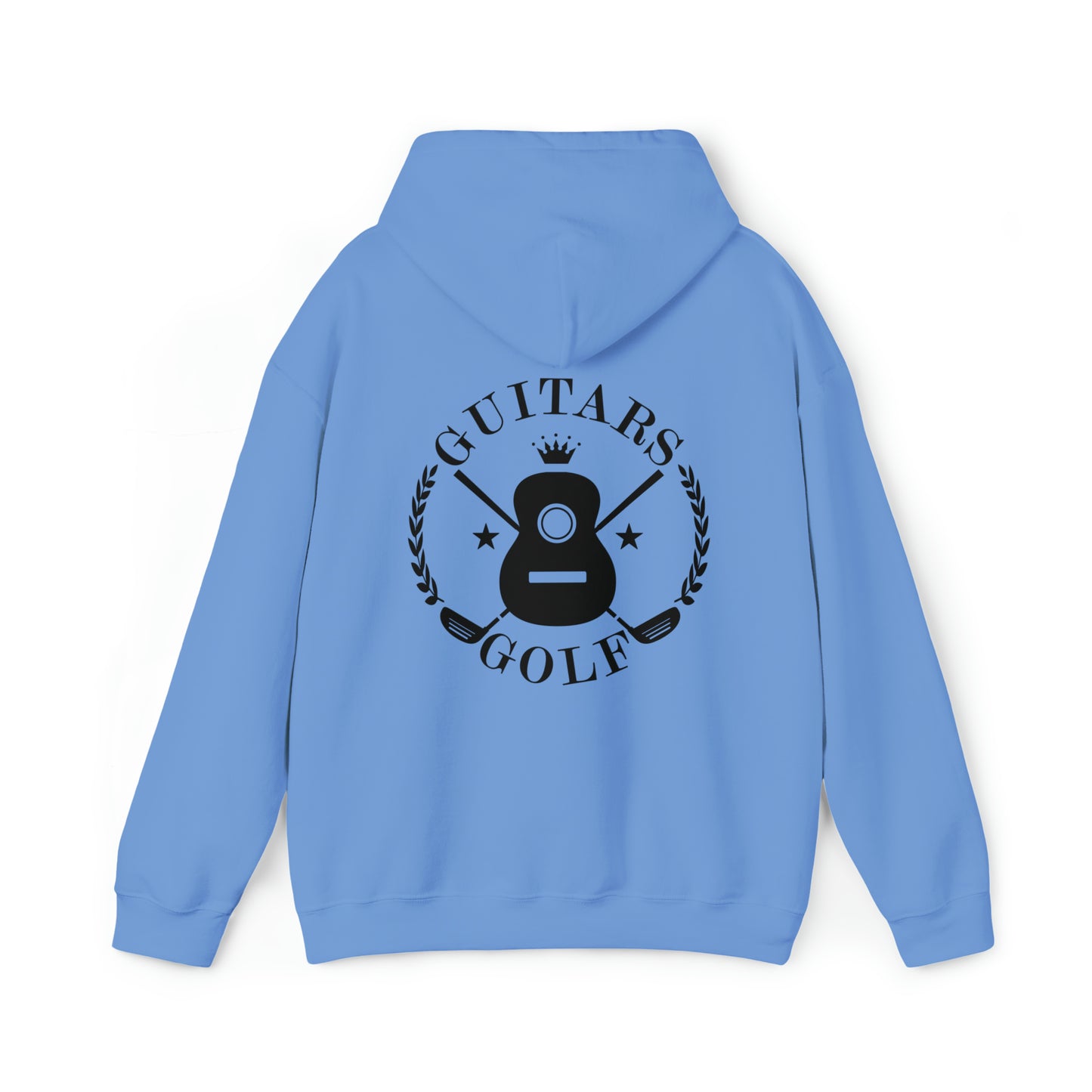 "Want to Play?" Black Front/Logo Back on Your Color Choice Unisex Heavy Blend™ Hooded Sweatshirt