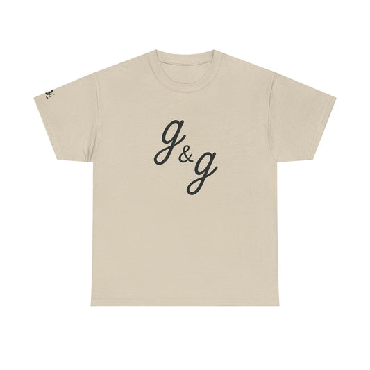 All Cotton g&g Black Logo Plus Tee
