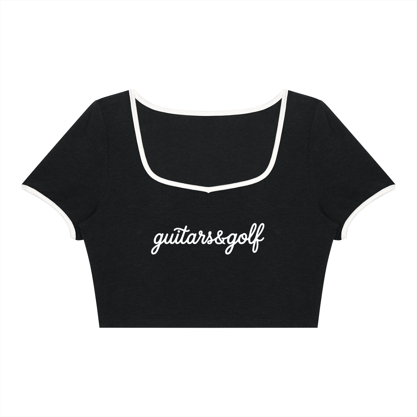 Women's Color Block Crop T-Shirt