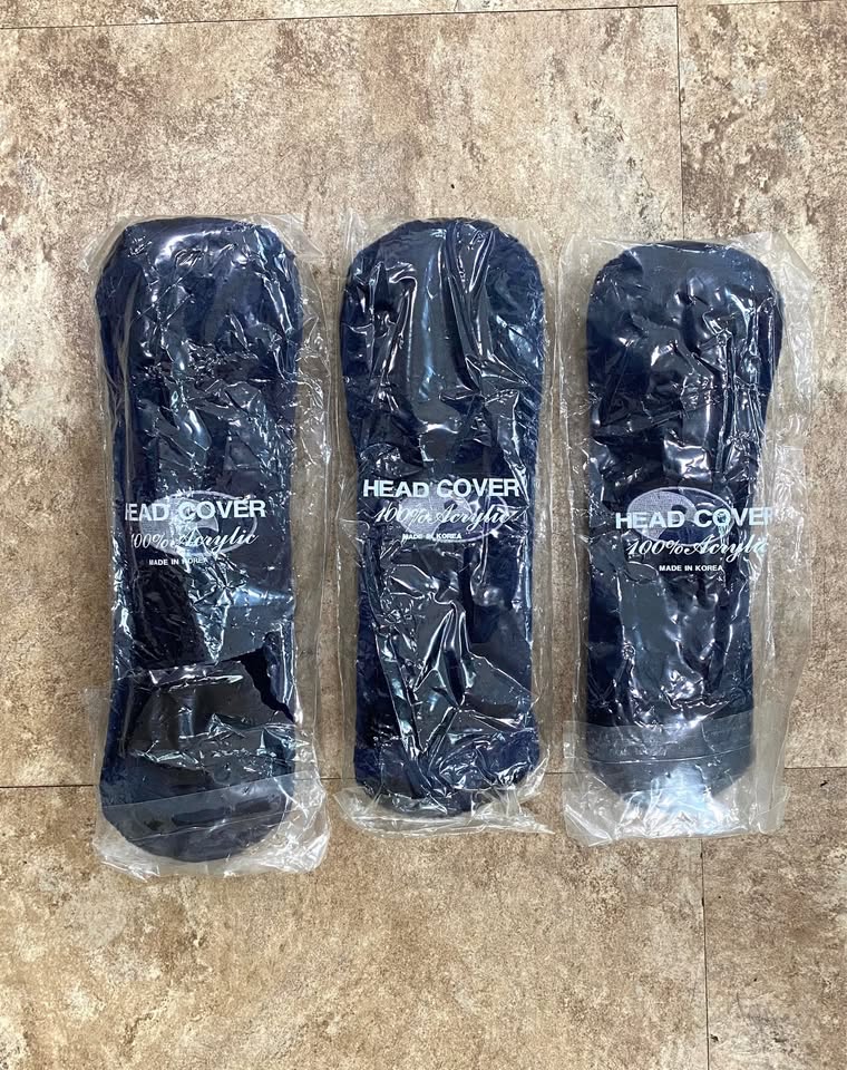 Vintage NEW Callaway Great Big Bertha Hawk Eye Golf Club Headcover Set