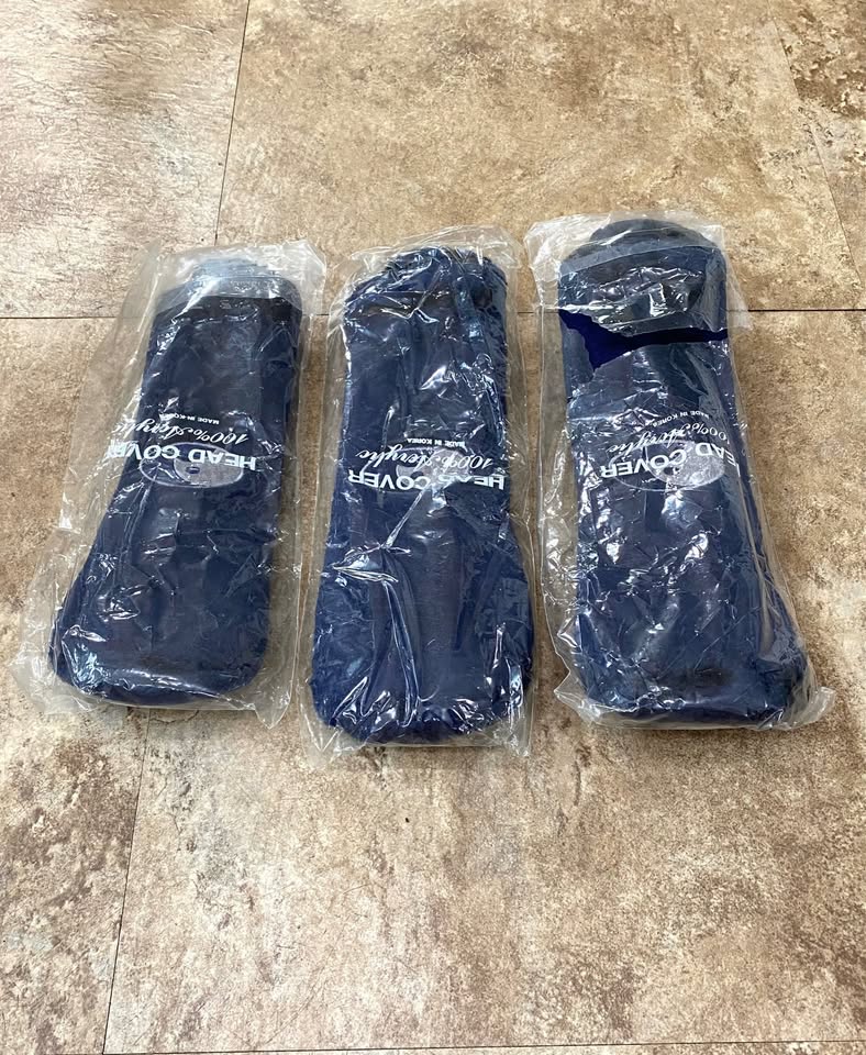 Vintage NEW Callaway Great Big Bertha Hawk Eye Golf Club Headcover Set