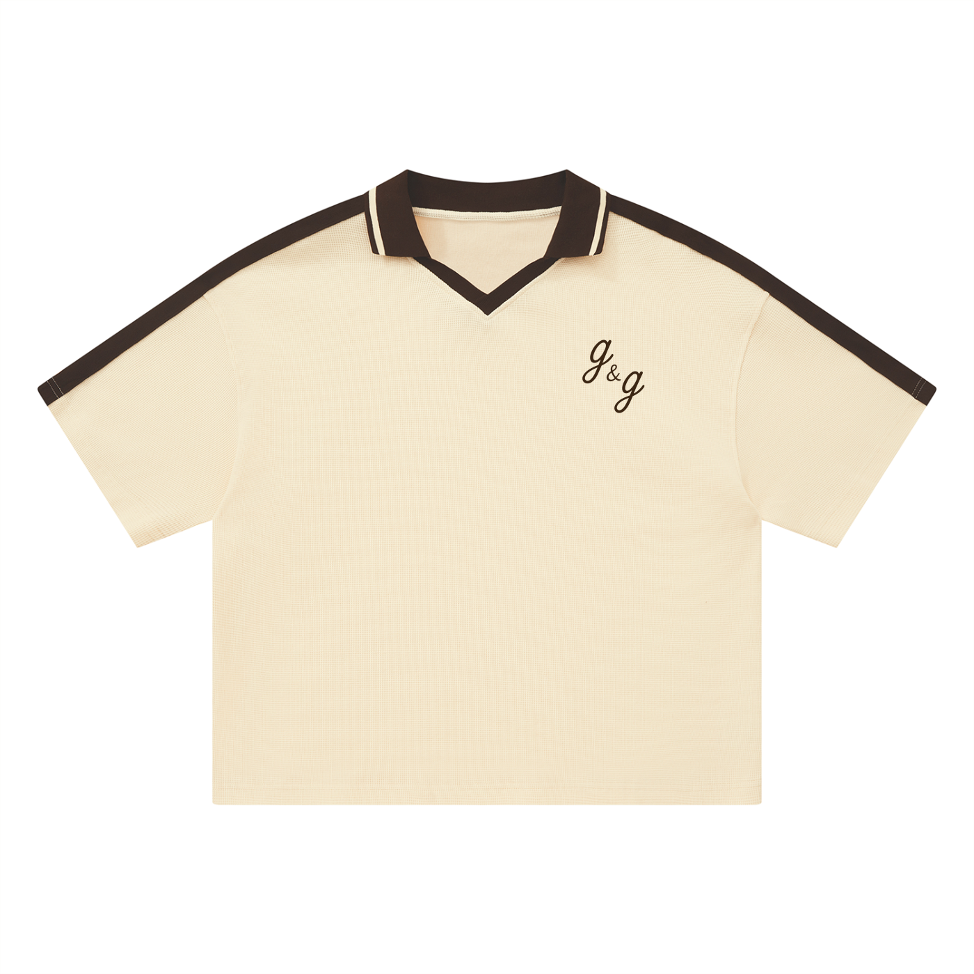 Unisex Color Block Polo Shirt