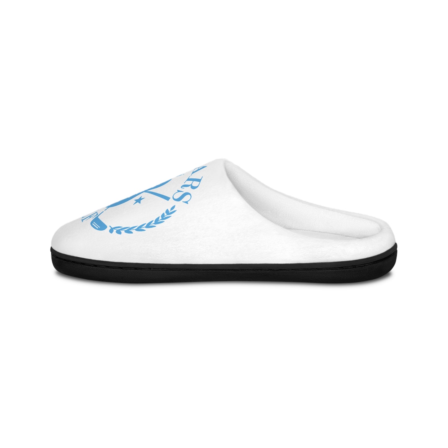 Slip -n- Slide House Slippers White