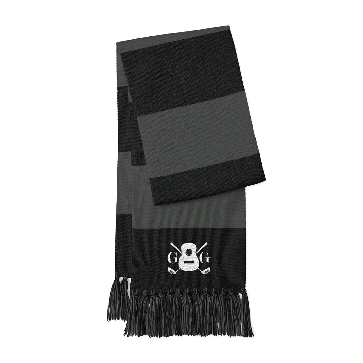 The "Ralphy" G&G Embroidered Knit Scarf