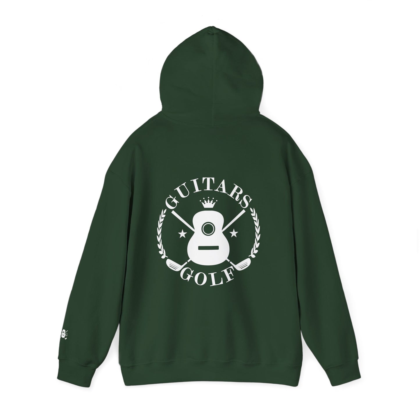 "I'd Hit It" White Logo Heavy Blend™ Hooded Sweatshirt