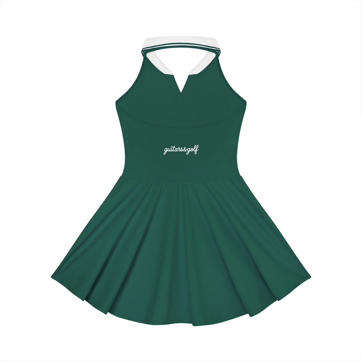 The "Yes" g&g GSport Collared Halter Ball Dress