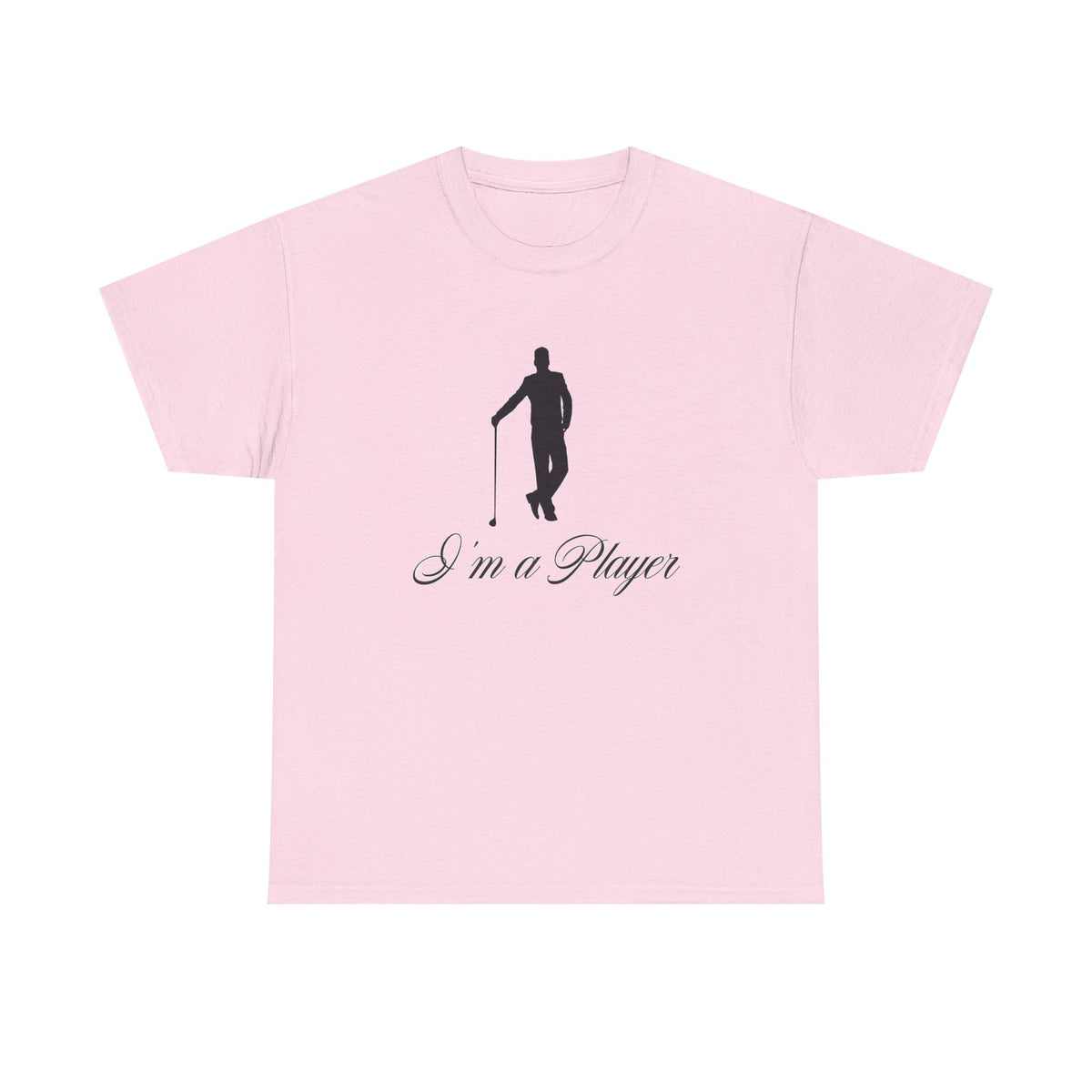 "I'm a Player" Golf Guy Black Logo Tee