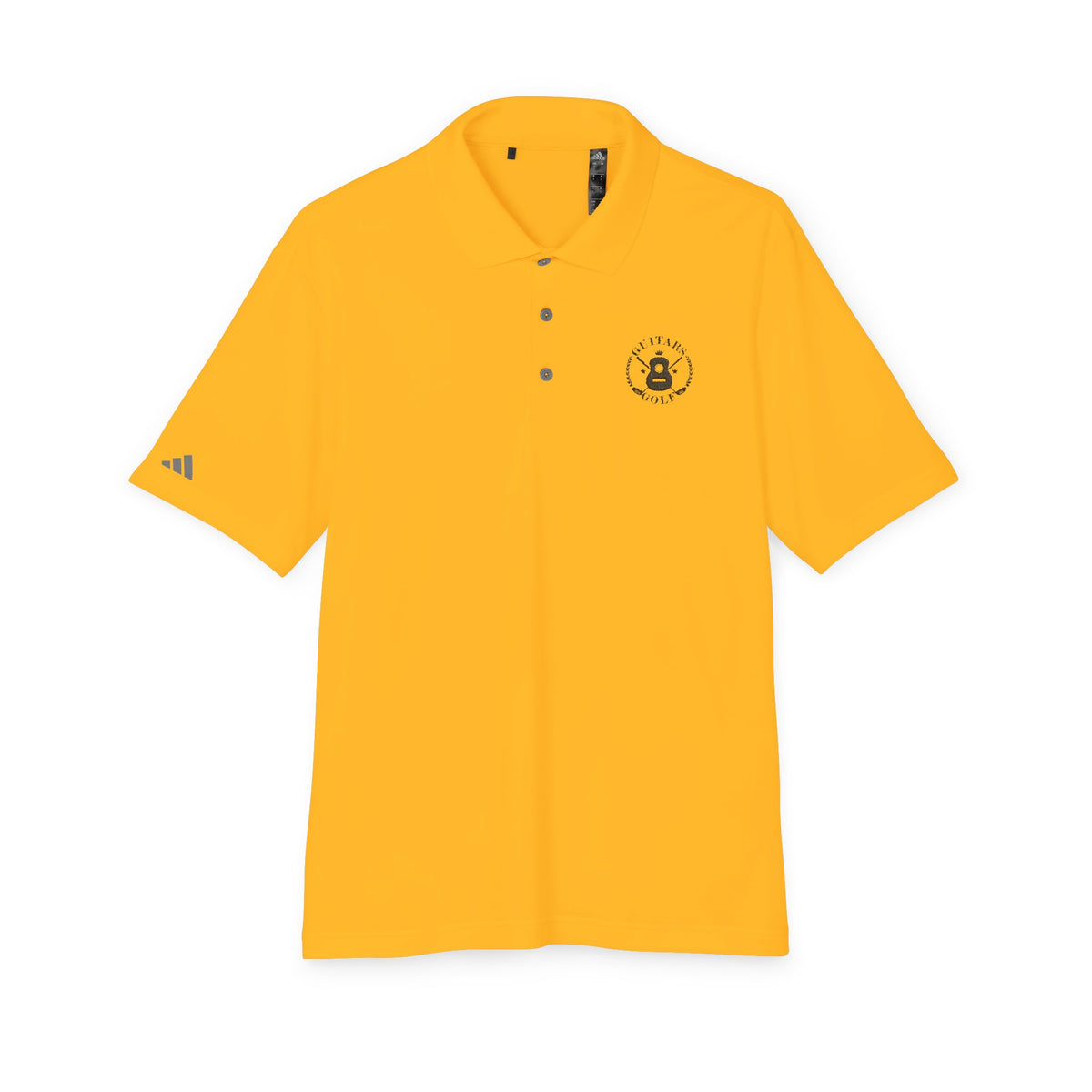 Adidas® & Guitars & Golf Logo Unisex Performance Polo Shirt