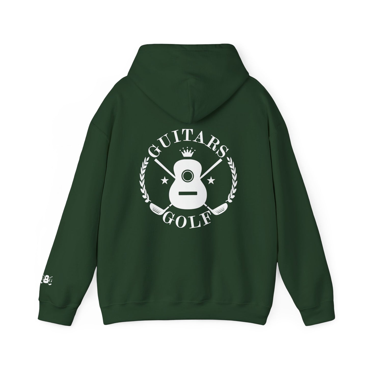 "I'd Hit It" White Logo Heavy Blend™ Hooded Sweatshirt