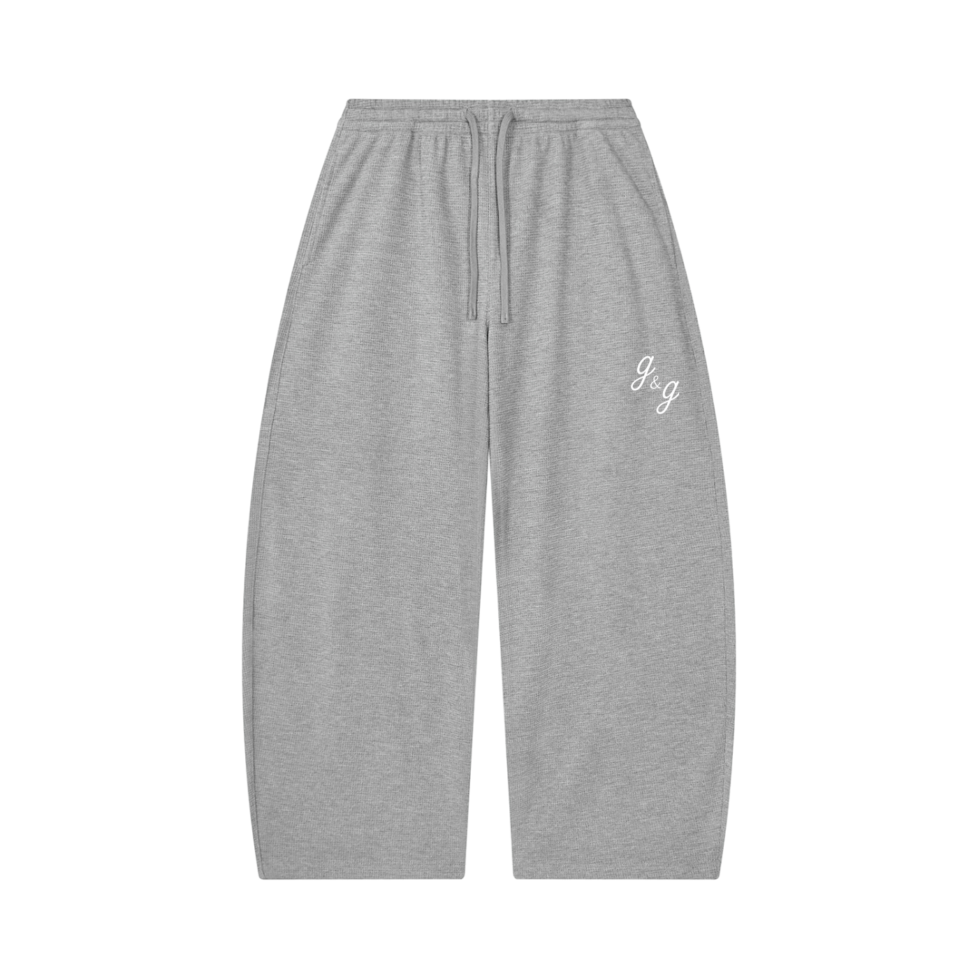 "Home Pants" g&g Waffle Barrel Sweat Pants