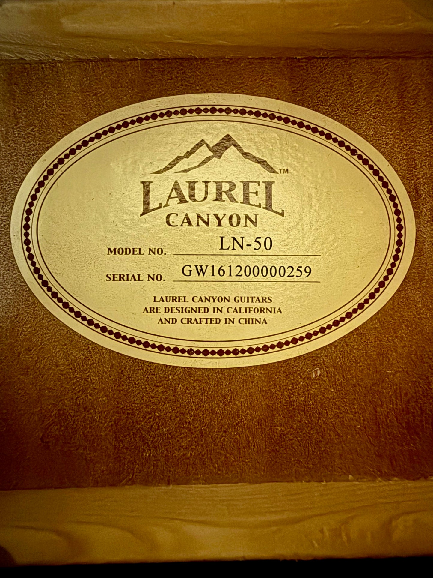 Laurel Canyon LN-50 1/2 Size Classical Acoustic Guitar