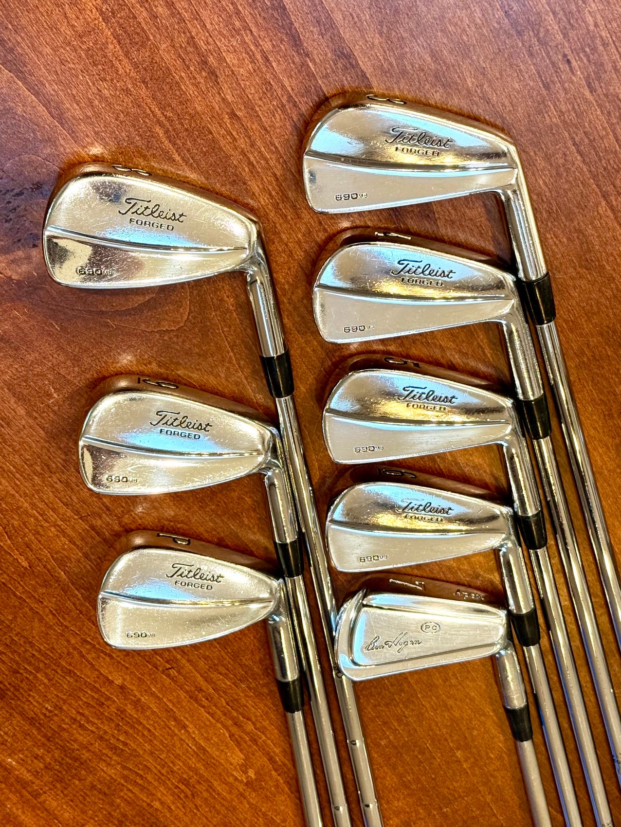 Titleist 690 MB Muscle Back Forged Irons Set 3-PW Stiff