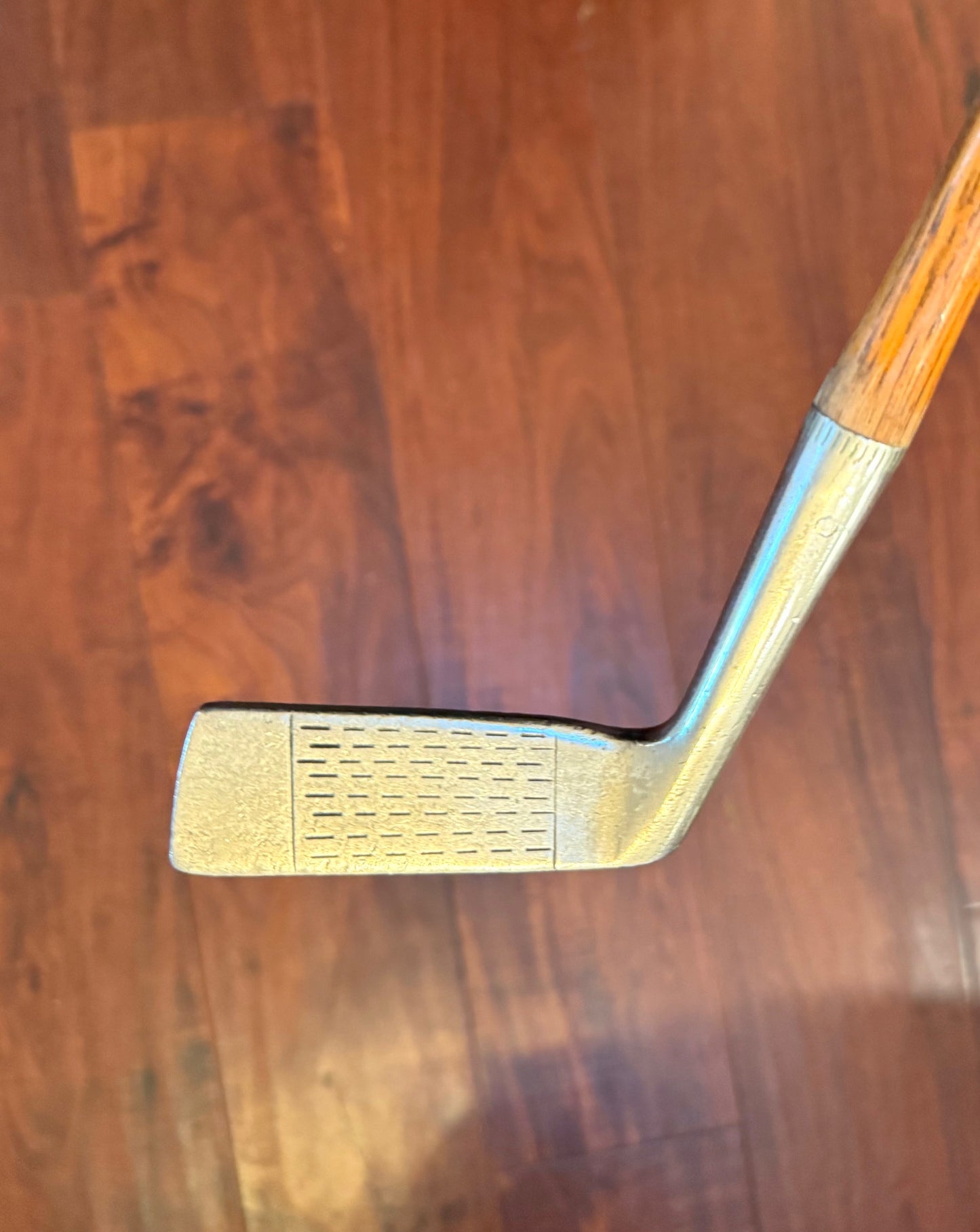 Vintage Early 1900's Amercrombie & Fitch Hickory Stick Putter.