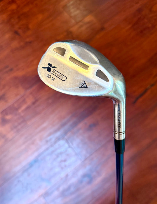 Dunlop X-Wedge 60-12 LW 60 Degree Lob Wedge NEW GRIP
