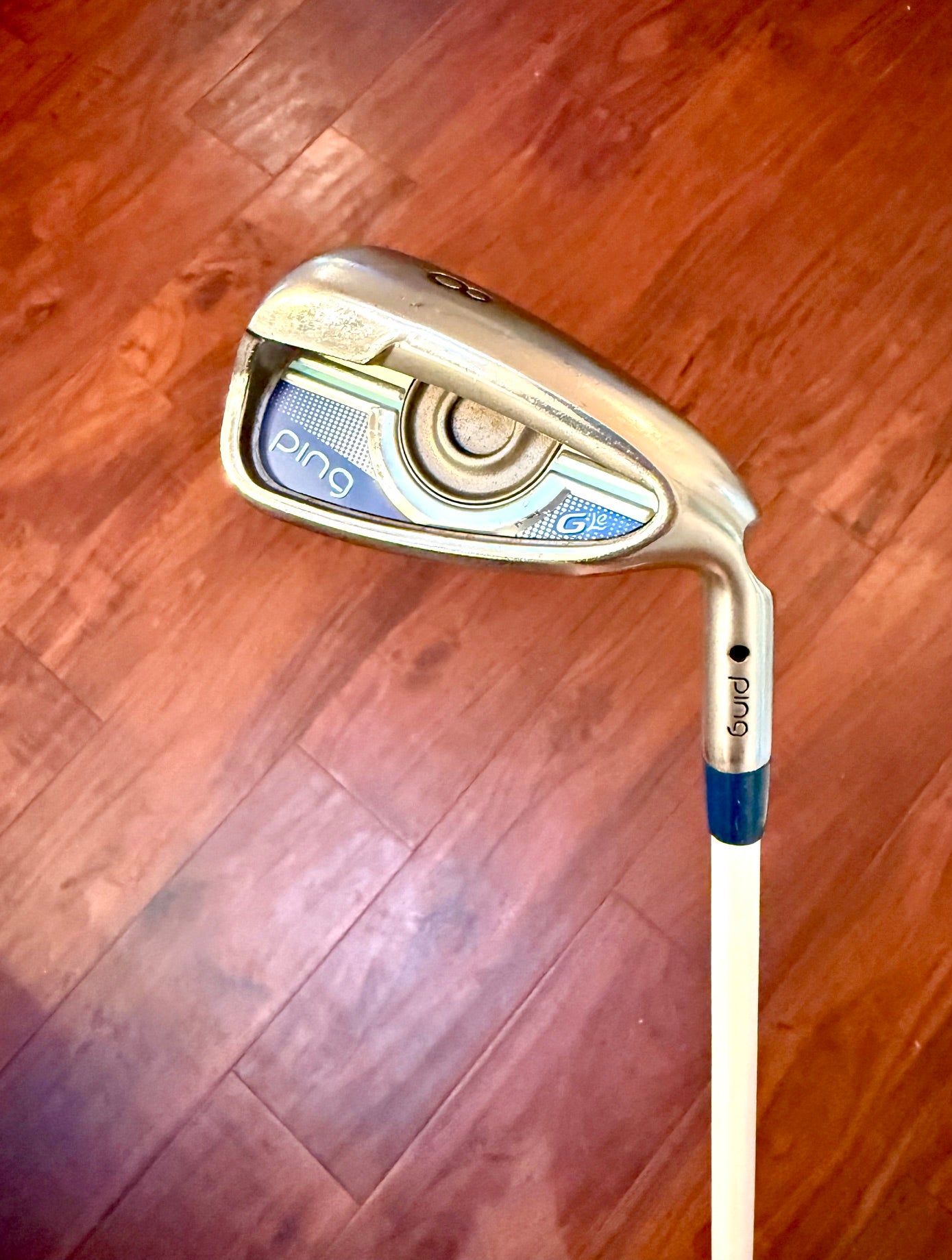 PING Ladies G Le Black Dot Set of Irons 6-PW NEW GRIPS