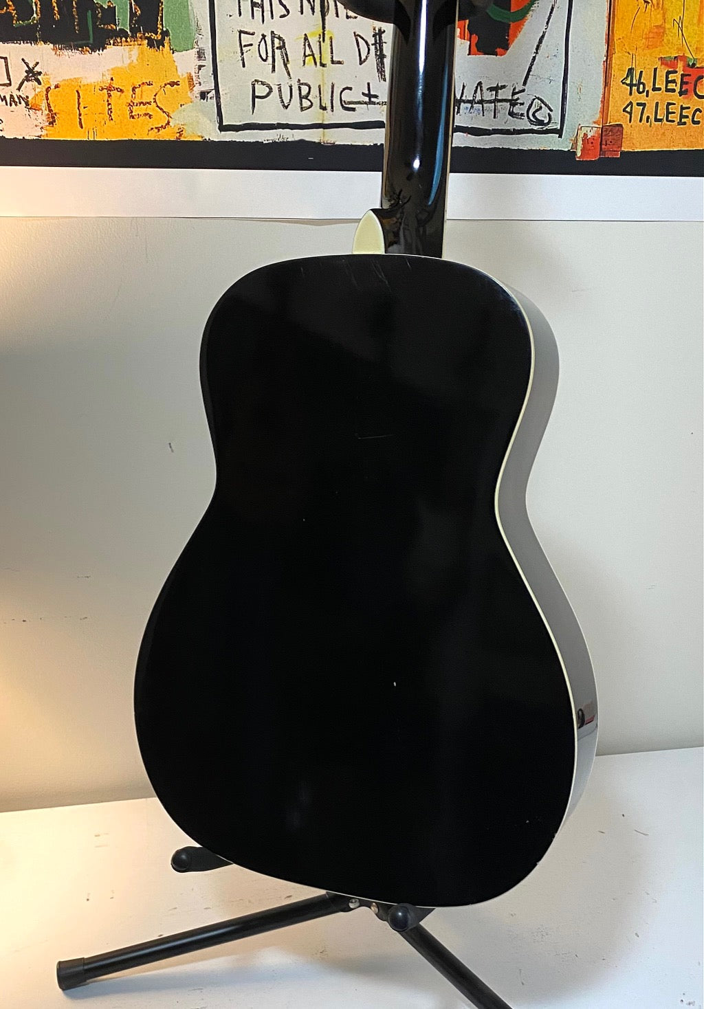 Jay Turser JJ43-BK 3/4 Size Black Acoustic Guitar