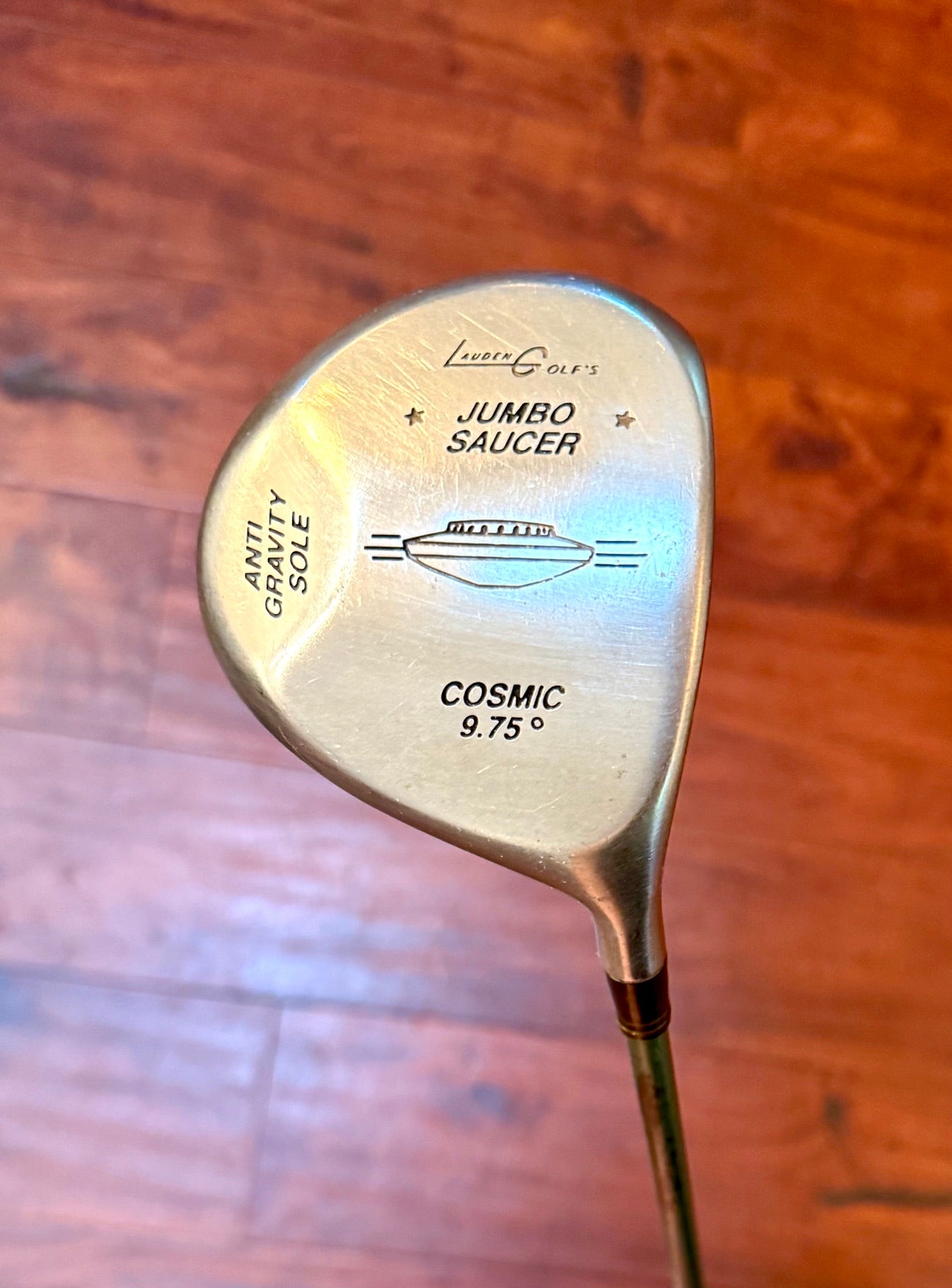 Vintage Lauden Golf Jumbo Saucer Cosmic Driver