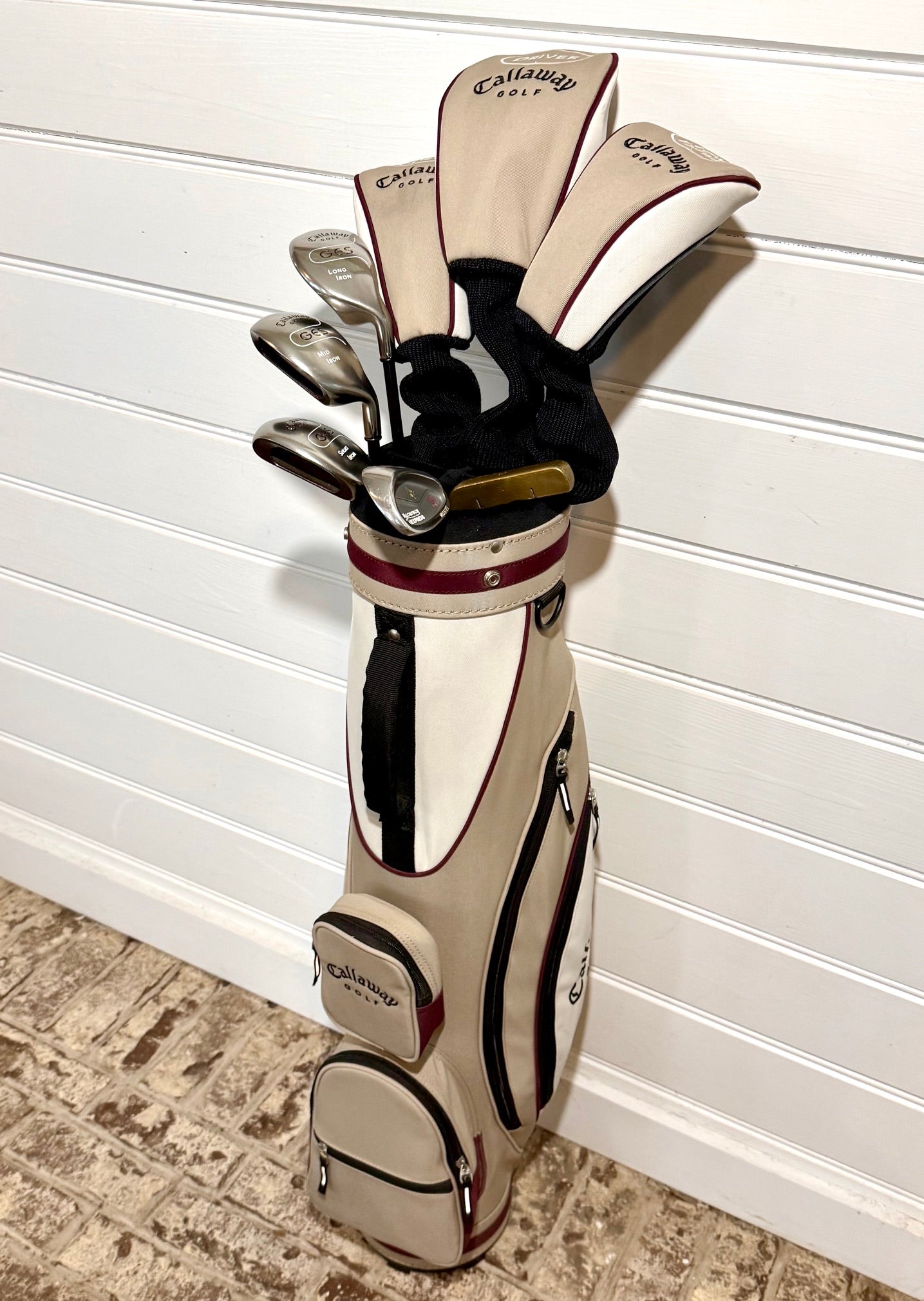 Ladies Callaway GES Set of Golf Clubs W/Bag & Extras