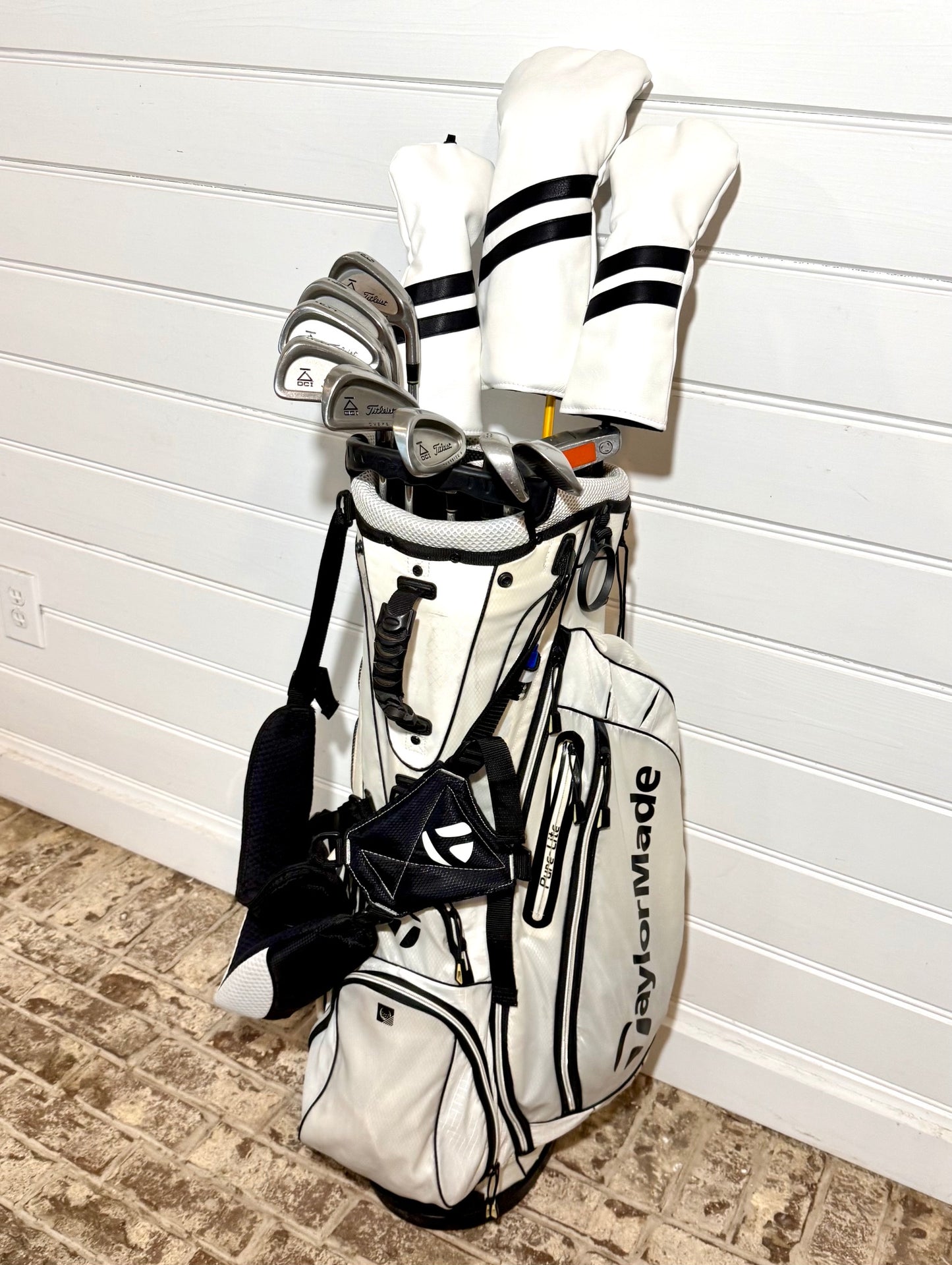 Titleist OS+/Rawlings/Adams Set Golf Clubs W/Bag NEW GRIPS
