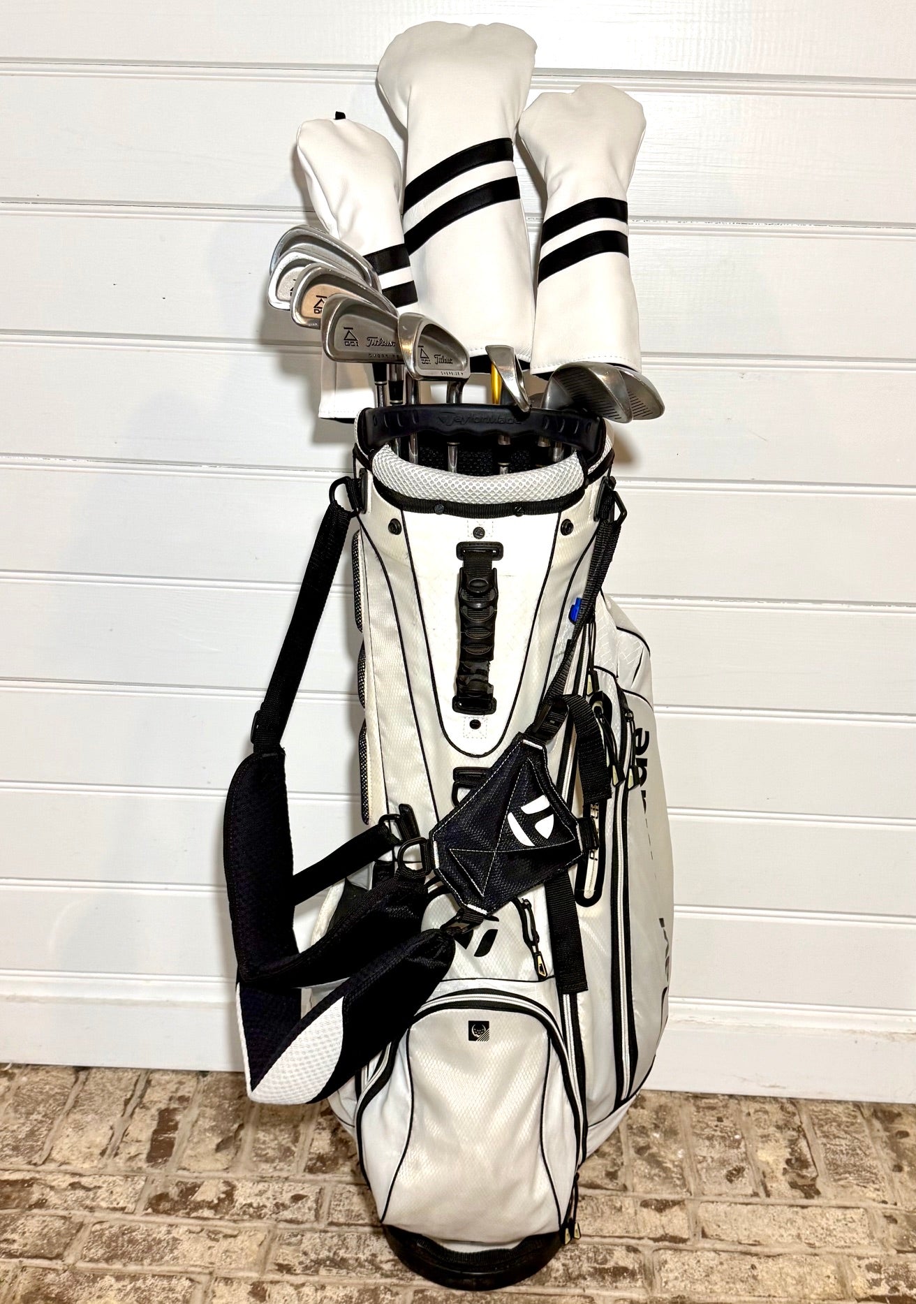 Titleist OS+/Rawlings/Adams Set Golf Clubs W/Bag NEW GRIPS