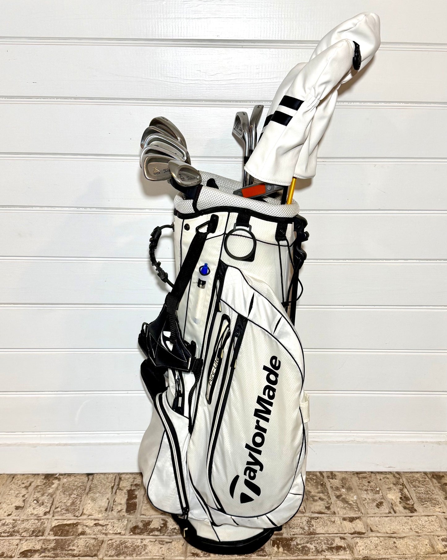 Titleist OS+/Rawlings/Adams Set Golf Clubs W/Bag NEW GRIPS