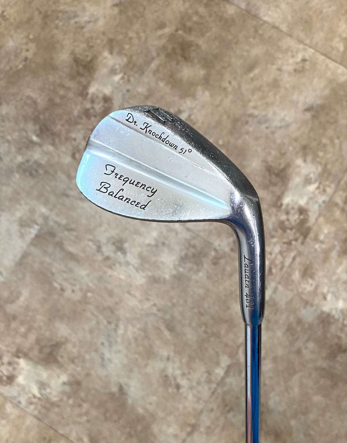 Lauden Golf Set of Wedges Dr. Knockdown 51* & Mr. Sandman 56* W/NEW GRIPS