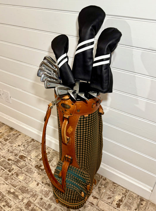 Ladies Petite Set of Golf Clubs. BUTTERFLY/HONMA/TOUR EDGE W/Bag & NEW GRIPS