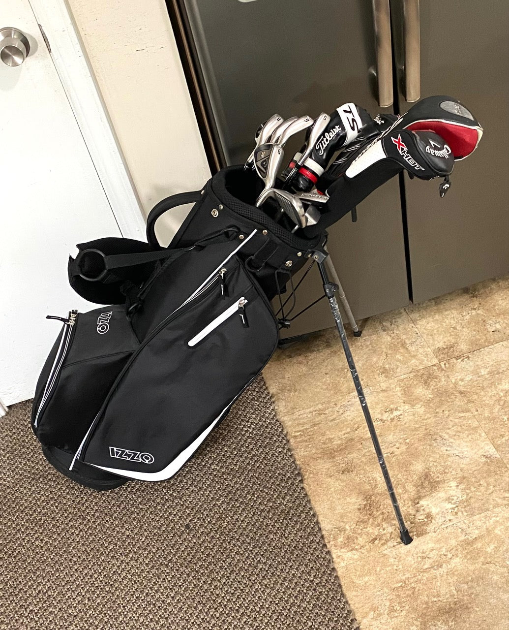 Callaway X2 Hot/Titleist/IDEA/PING Full Set of Golf Clubs W/NEW GRIPS, NEW BAG