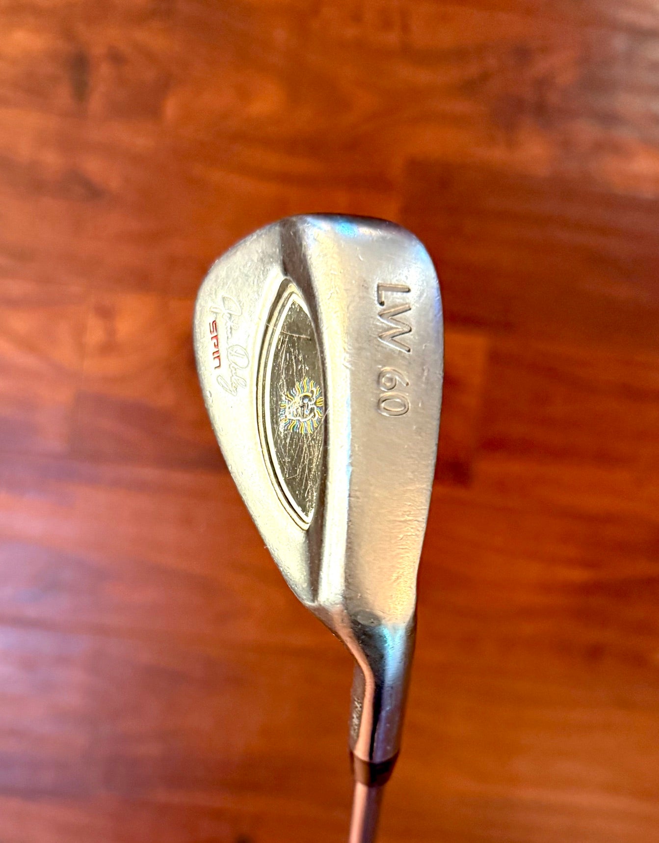 John Daly SPIN LW 60 Degree 37” Lob Wedge R-Flex Steel NEW GRIP
