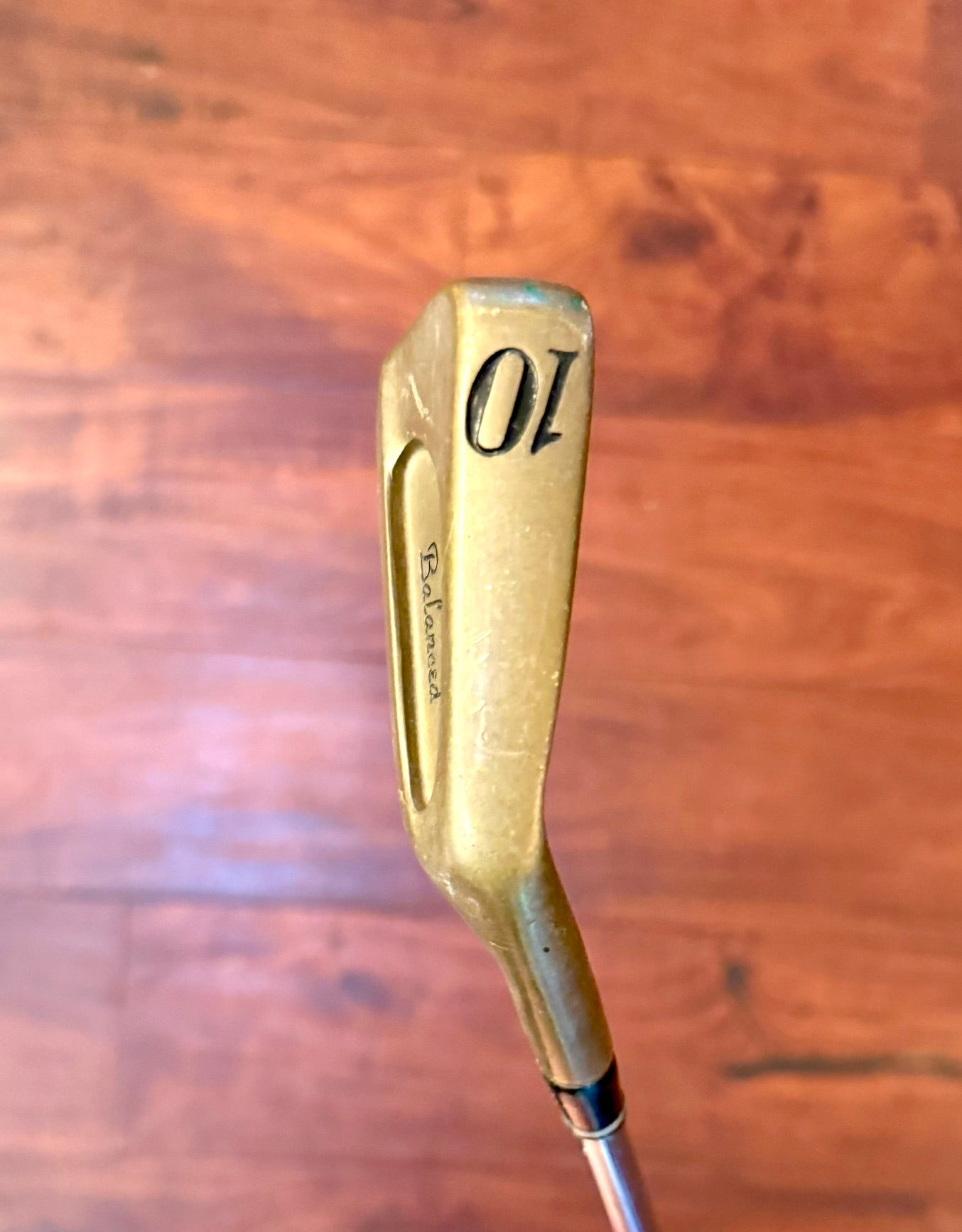 Vintage Lauden BECU Frequency Balanced 10i Copper PW 35” Pitching Wedge R-Flex steel NEW GRIP