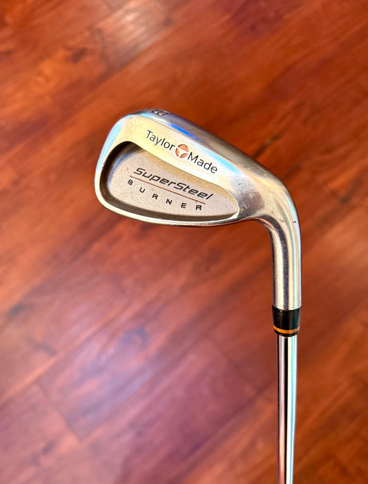 TaylorMade Burner SuperSteel 8 Iron Stiff-Flex Steel Standard-Length