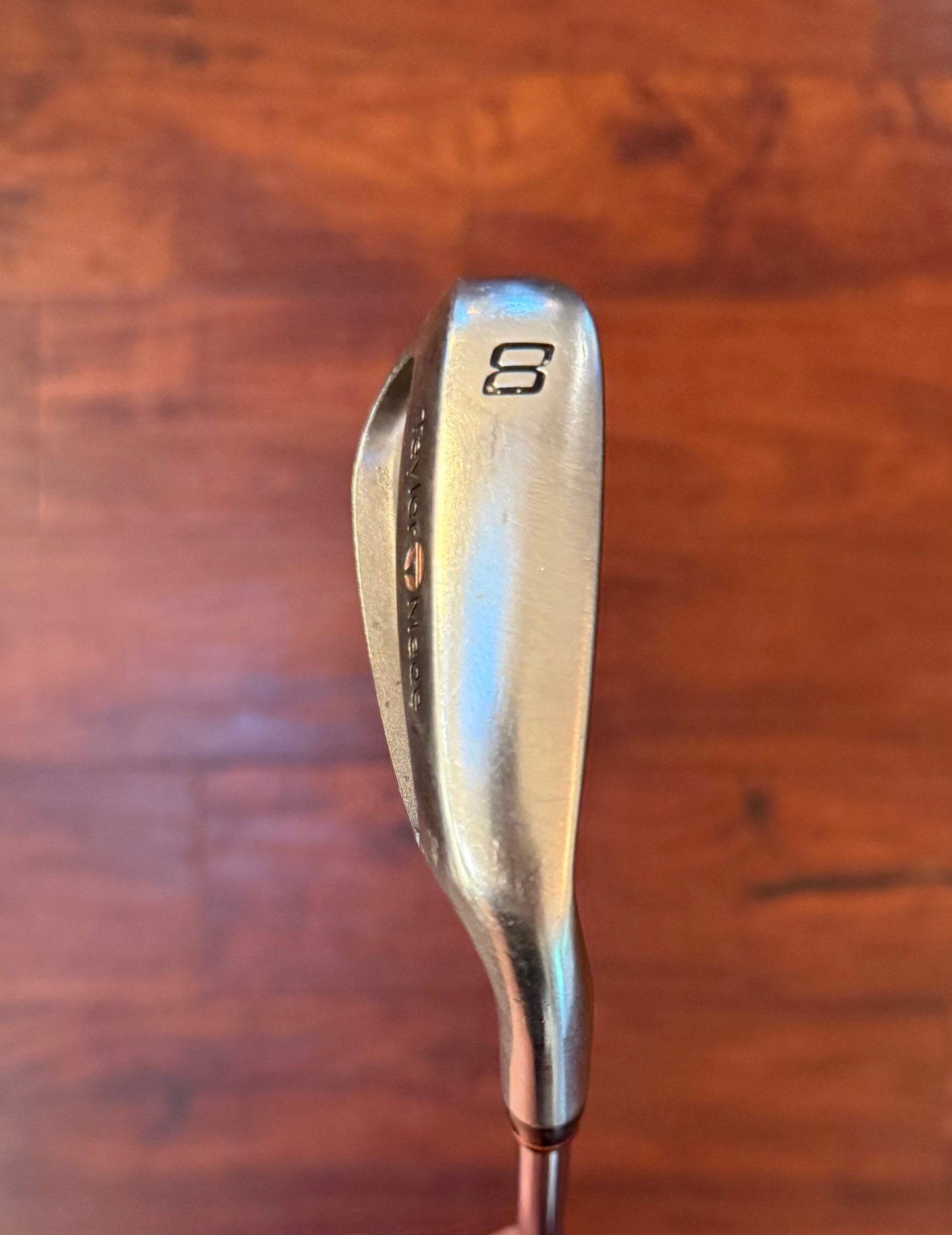 TaylorMade Burner SuperSteel 8 Iron Stiff-Flex Steel Standard-Length