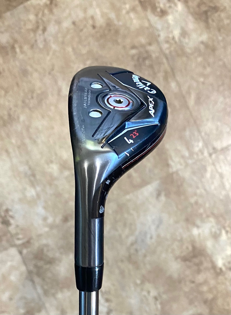 Left-Handed Callaway 2019 APEX 4 Hybrid 23* Golf Club Excellent Condition