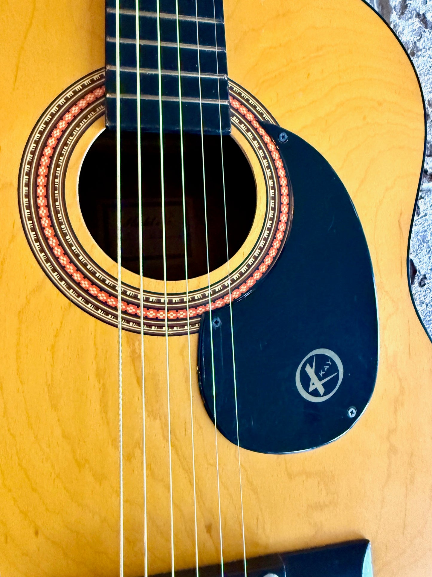 Vintage Kay K200 1970's Acoustic Guitar
