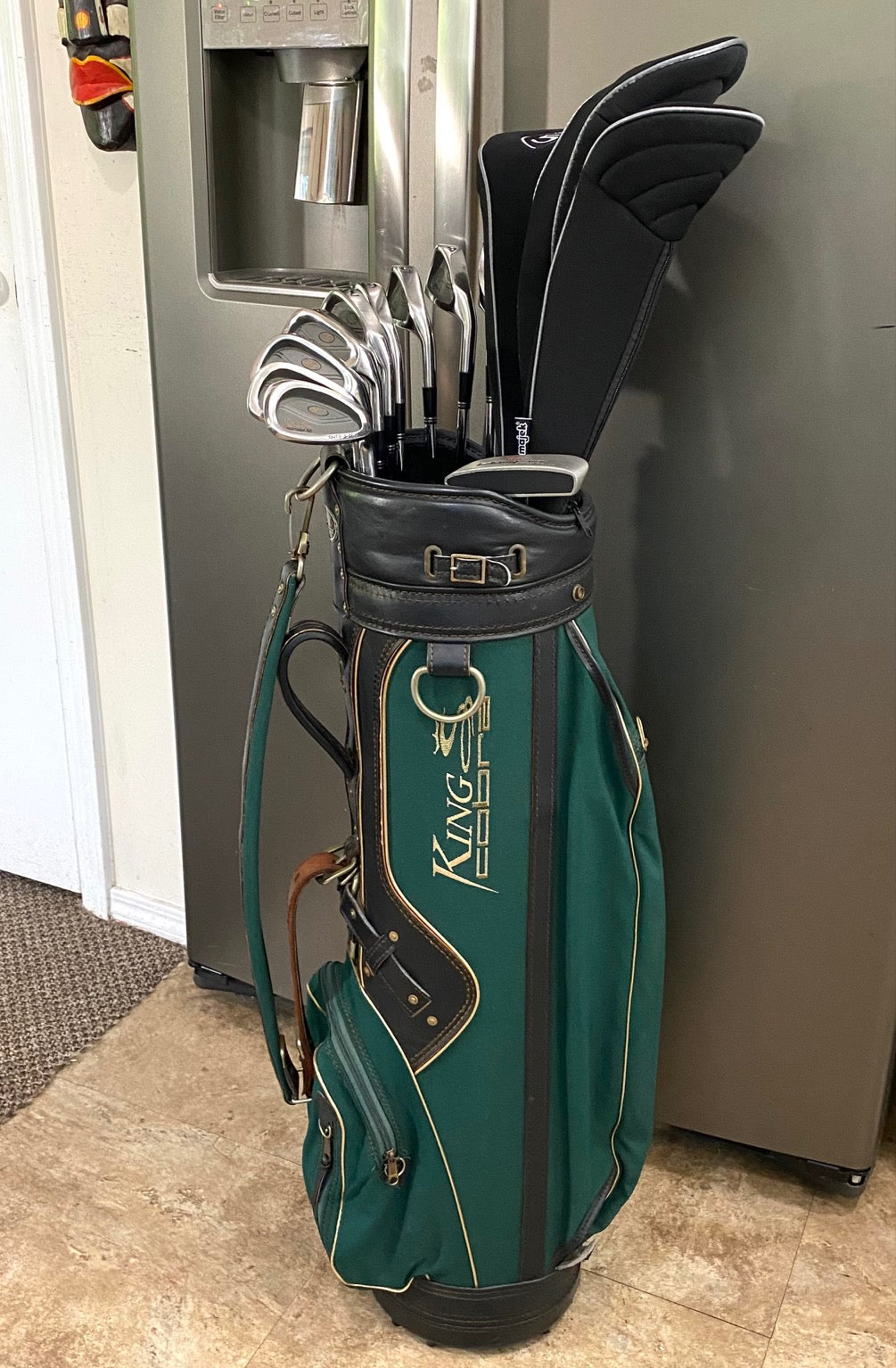 King Snake OS/Large Marge/Wilson Full Set of Golf Clubs W/Bag & Extras