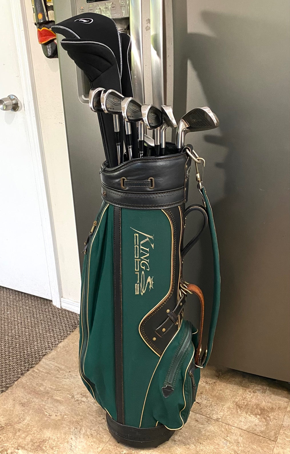 King Snake OS/Large Marge/Wilson Full Set of Golf Clubs W/Bag & Extras