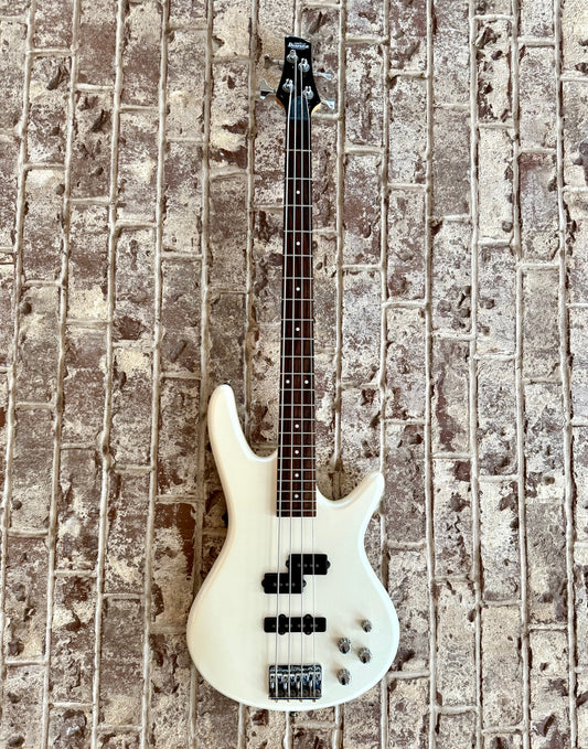Ibanez GSR200 Pearl White Electric Bass Guitar