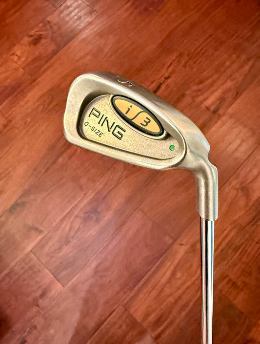 PING i3 O-Size Green Dot 5 Iron Stiff-Flex Steel +.5”