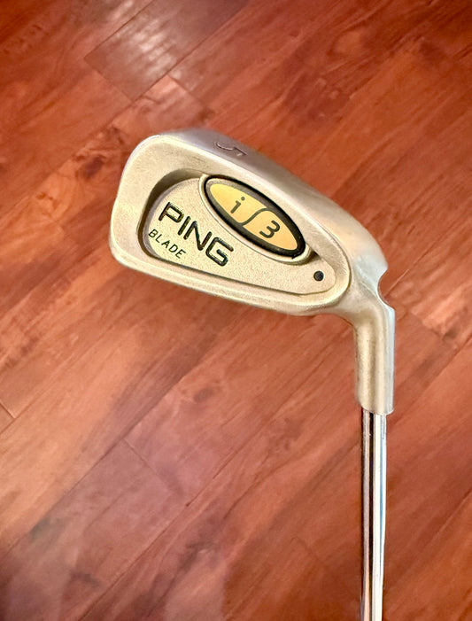 PING i3 Blade Black Dot 5 Iron Stiff-Flex Steel Standard-Length