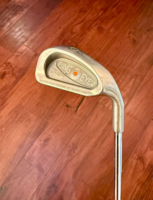PING Eye 2 Orange Dot 6 Iron R-Flex Steel Standard-Length NEW GRIP