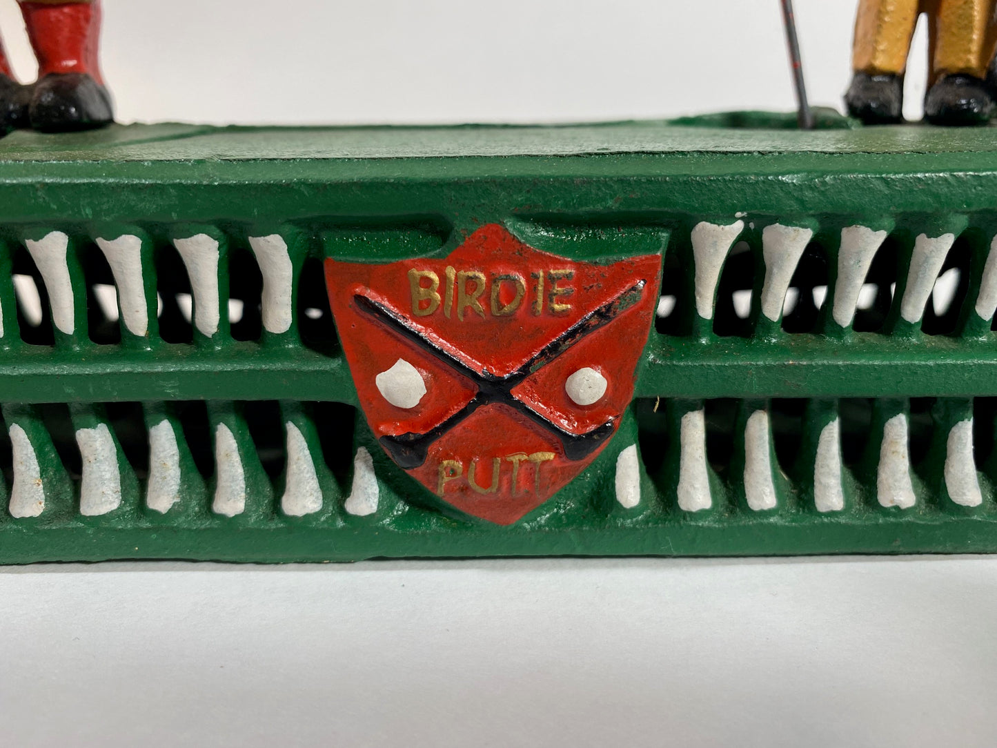 Vintage Cast "Birdie Putt" Coin Bank in Excellent Working Condition