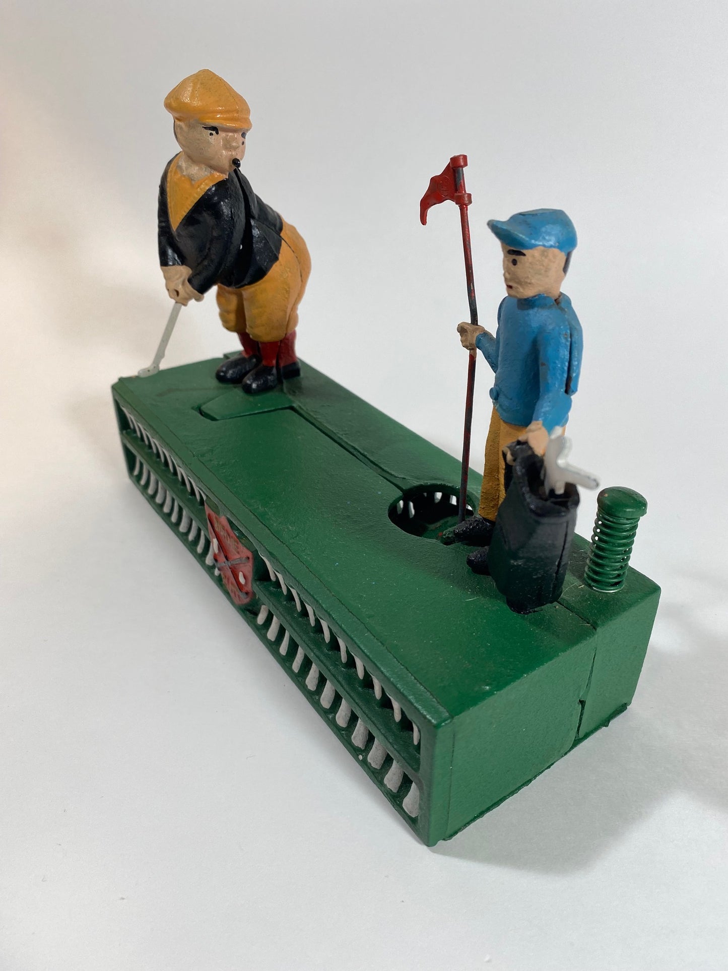 Vintage Cast "Birdie Putt" Coin Bank in Excellent Working Condition