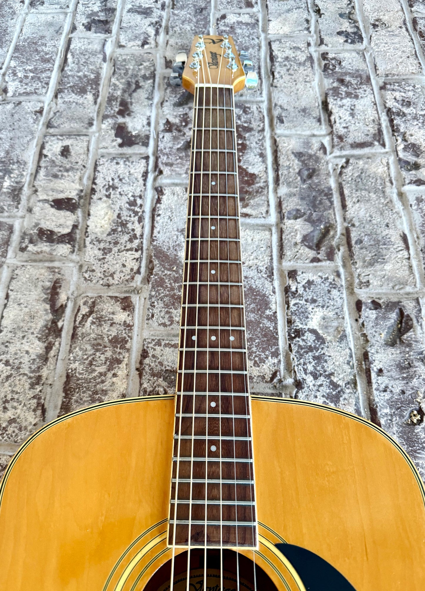 Vintage 1991 Vantage VS-30 Maple Acoustic Guitar