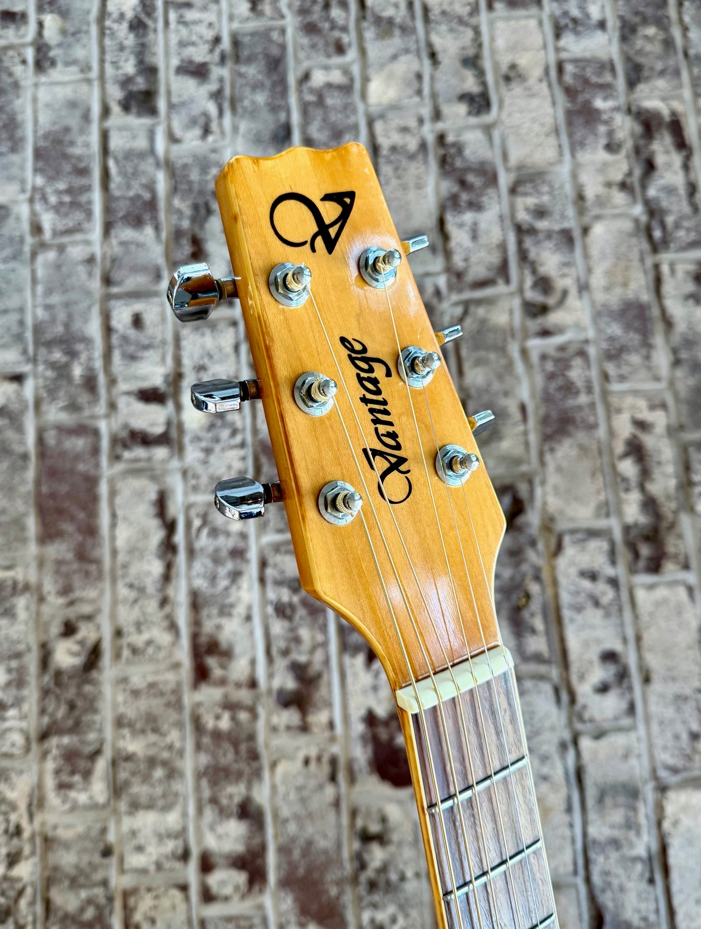 Vintage 1991 Vantage VS-30 Maple Acoustic Guitar