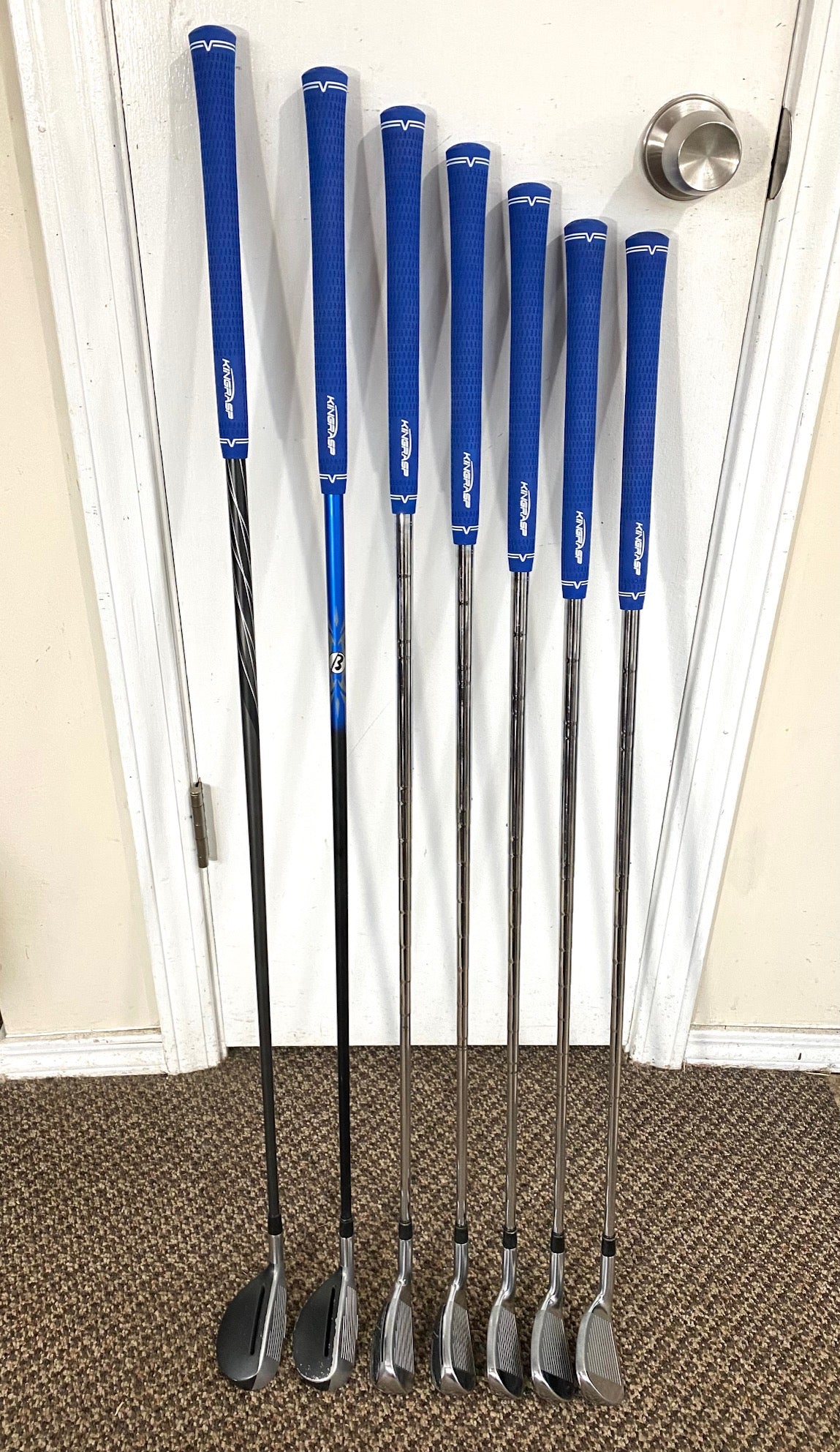 Adams IDEA 2014 Model Irons/Hybrids Golf Clubs Set W/NEW GRIPS