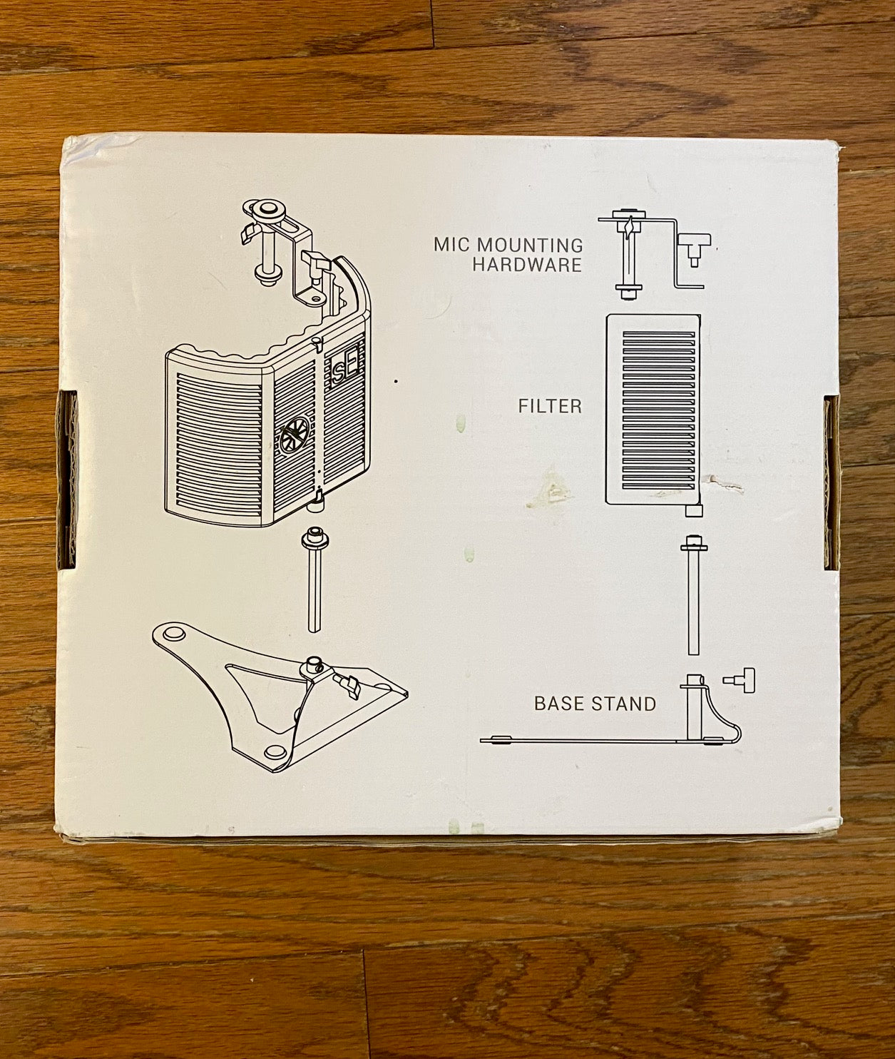 sE guitaRF NEW IN BOX Reflexion Filter & Mic Stand Setup