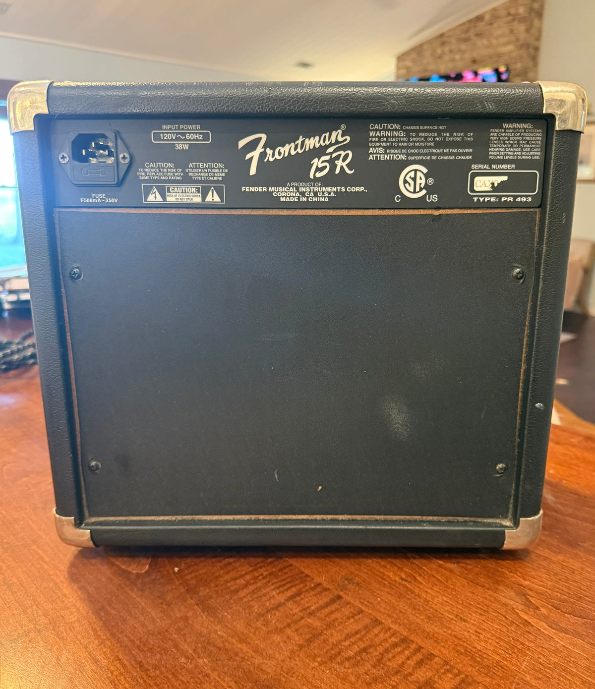 Fender Frontman 15R Reverb Electric Guitar Amp PICKUP ONLY