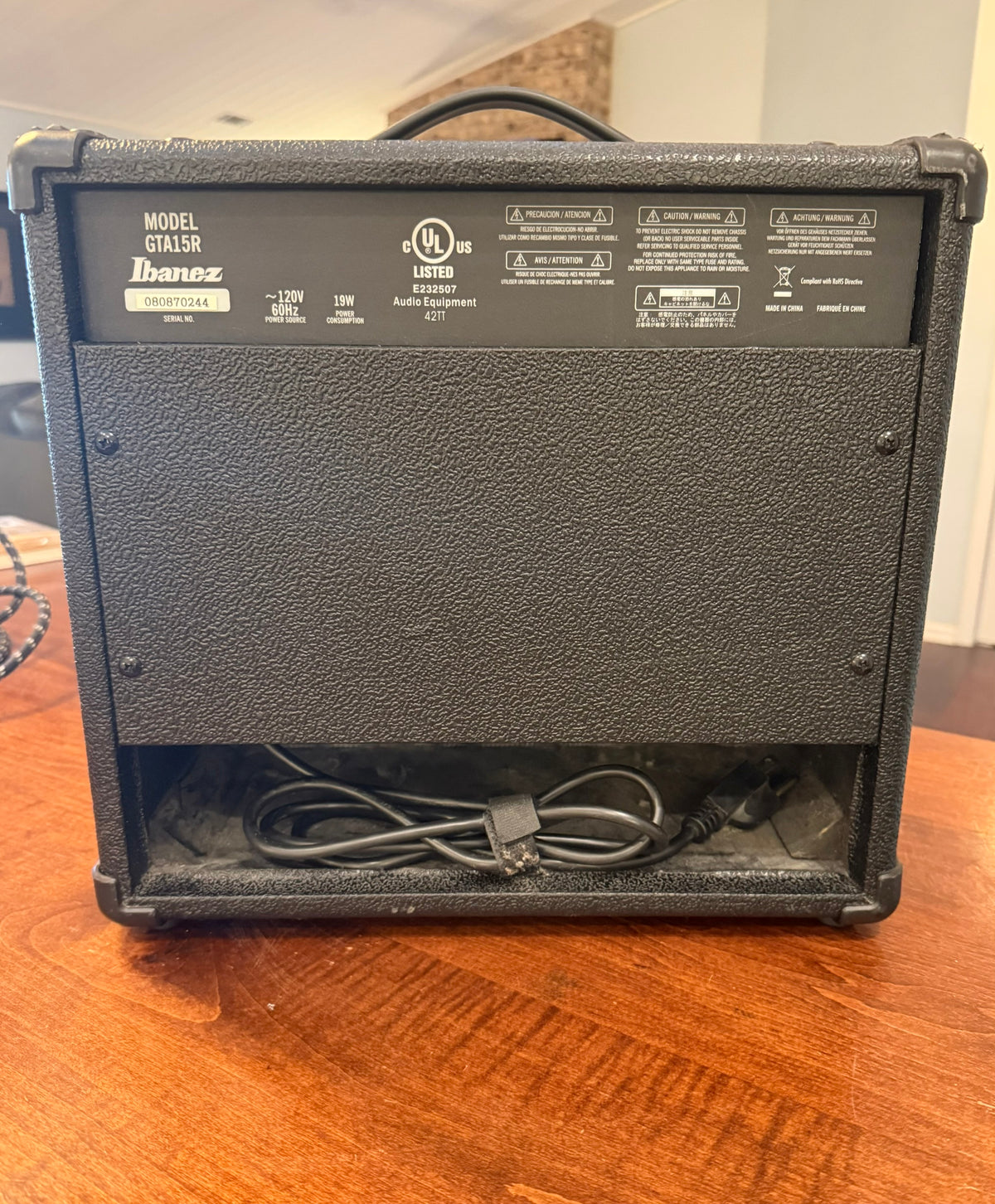 Ibanez GTA15R Electric Guitar Amplifier PICKUP ONLY
