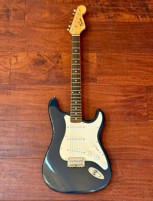 Vintage Fender Squier Strat Baltic Blue 2004 Electric Guitar