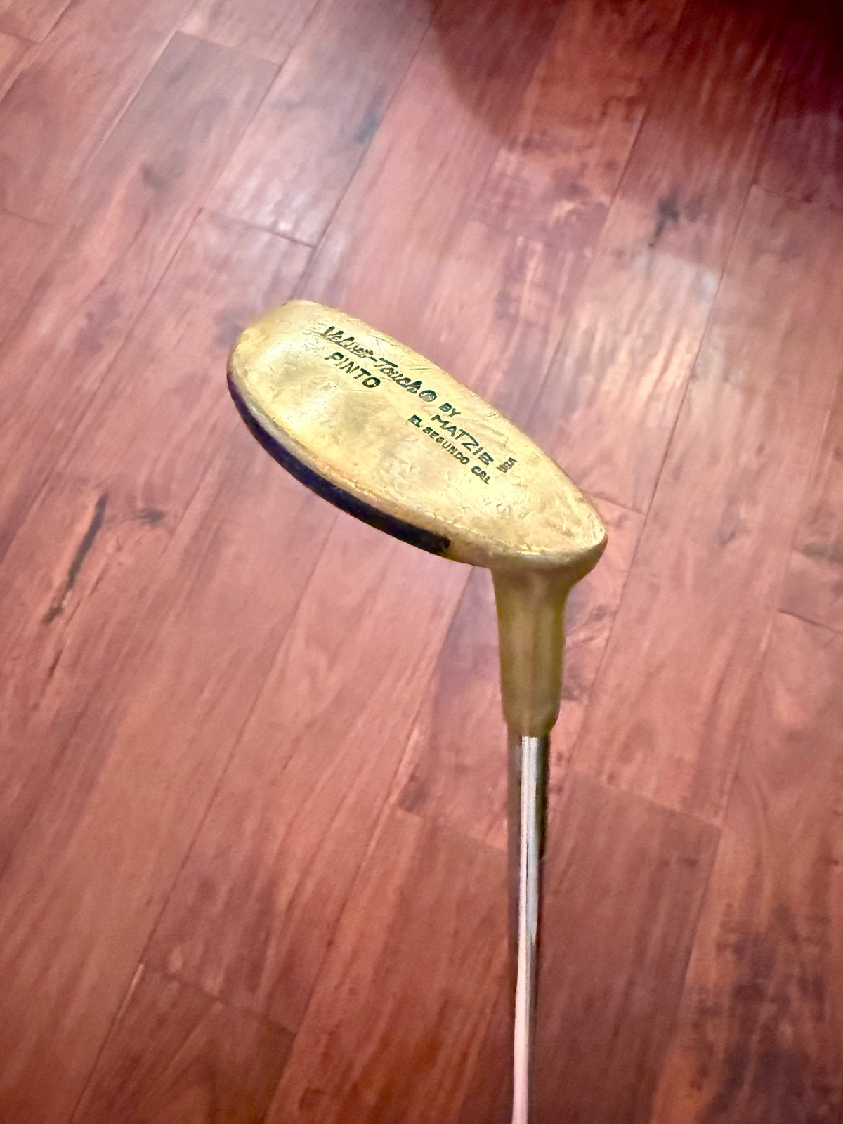 Vintage 1970's The Velvet Touch Pinto Putter by Matzie Golf